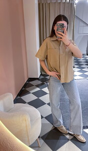 Açık Mavi Straight Jean