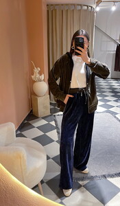  Kontrast Renkli Kadife Takım