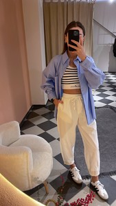 Poplin Havuç Pantolon
