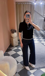  Polo Yaka Triko Siyah