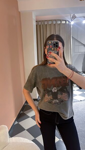 Baskılı Tshirt Gri