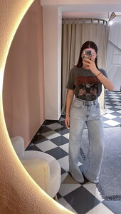  Baskılı Tshirt Gri